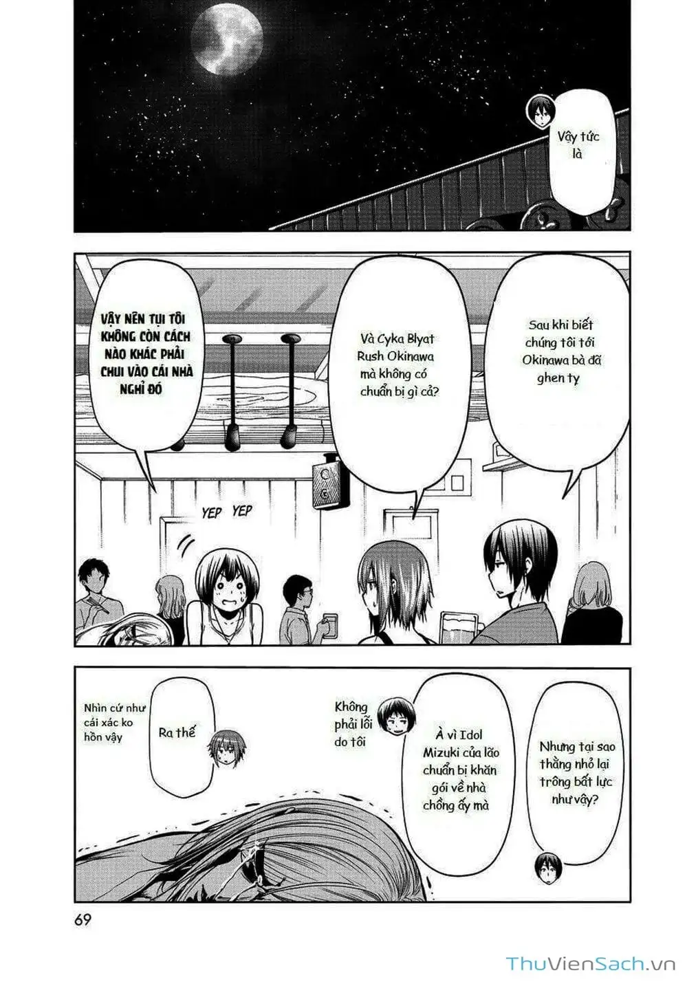 Truyện Tranh Cô Gái Thích Lặn - Grand Blue trang 3