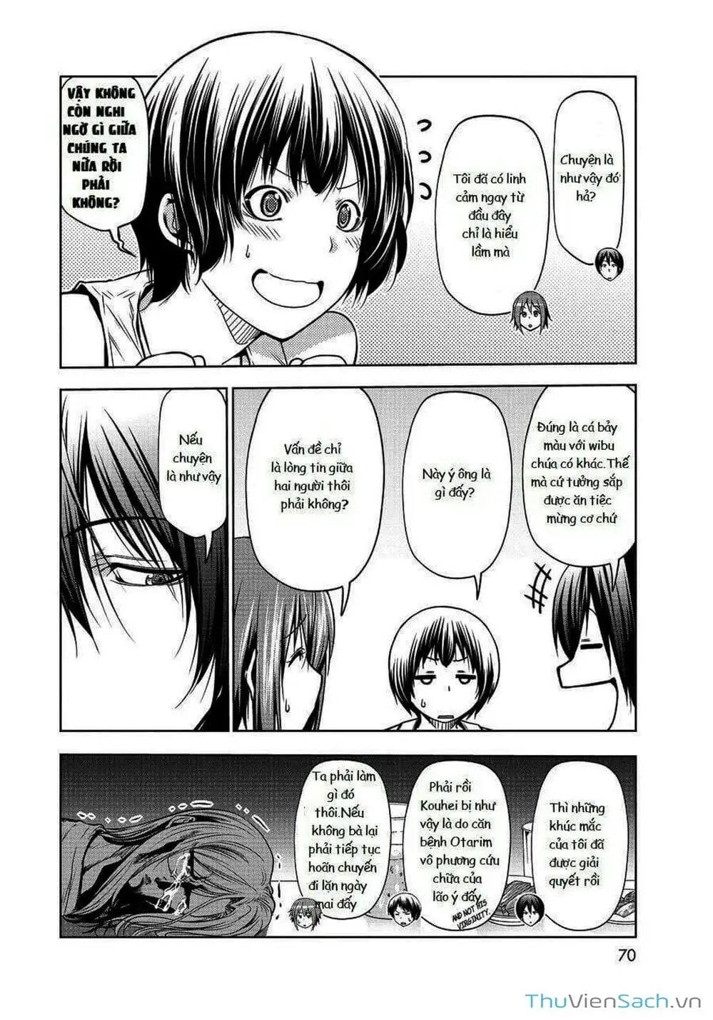 Truyện Tranh Cô Gái Thích Lặn - Grand Blue trang 3