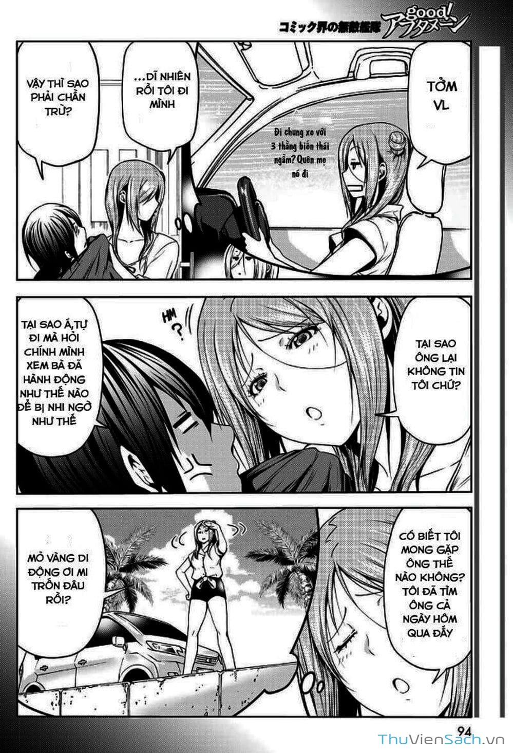 Truyện Tranh Cô Gái Thích Lặn - Grand Blue trang 3