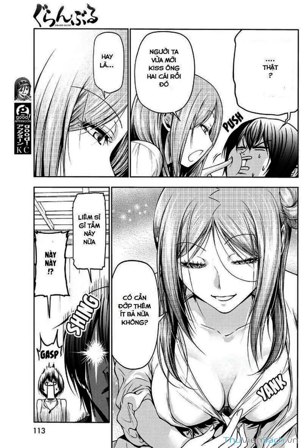 Truyện Tranh Cô Gái Thích Lặn - Grand Blue trang 3