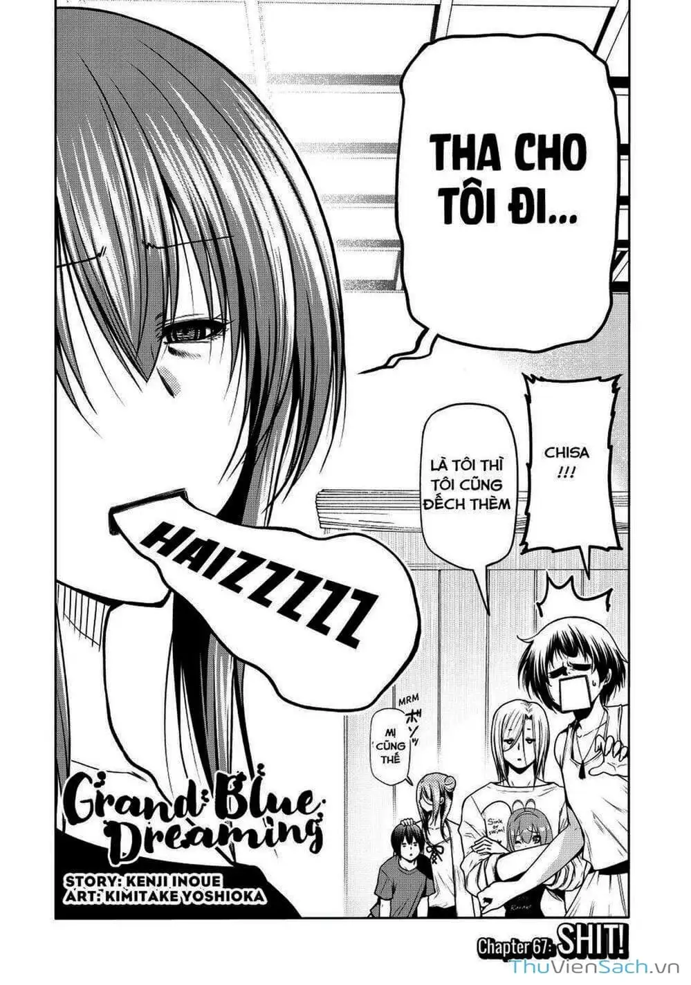 Truyện Tranh Cô Gái Thích Lặn - Grand Blue trang 3