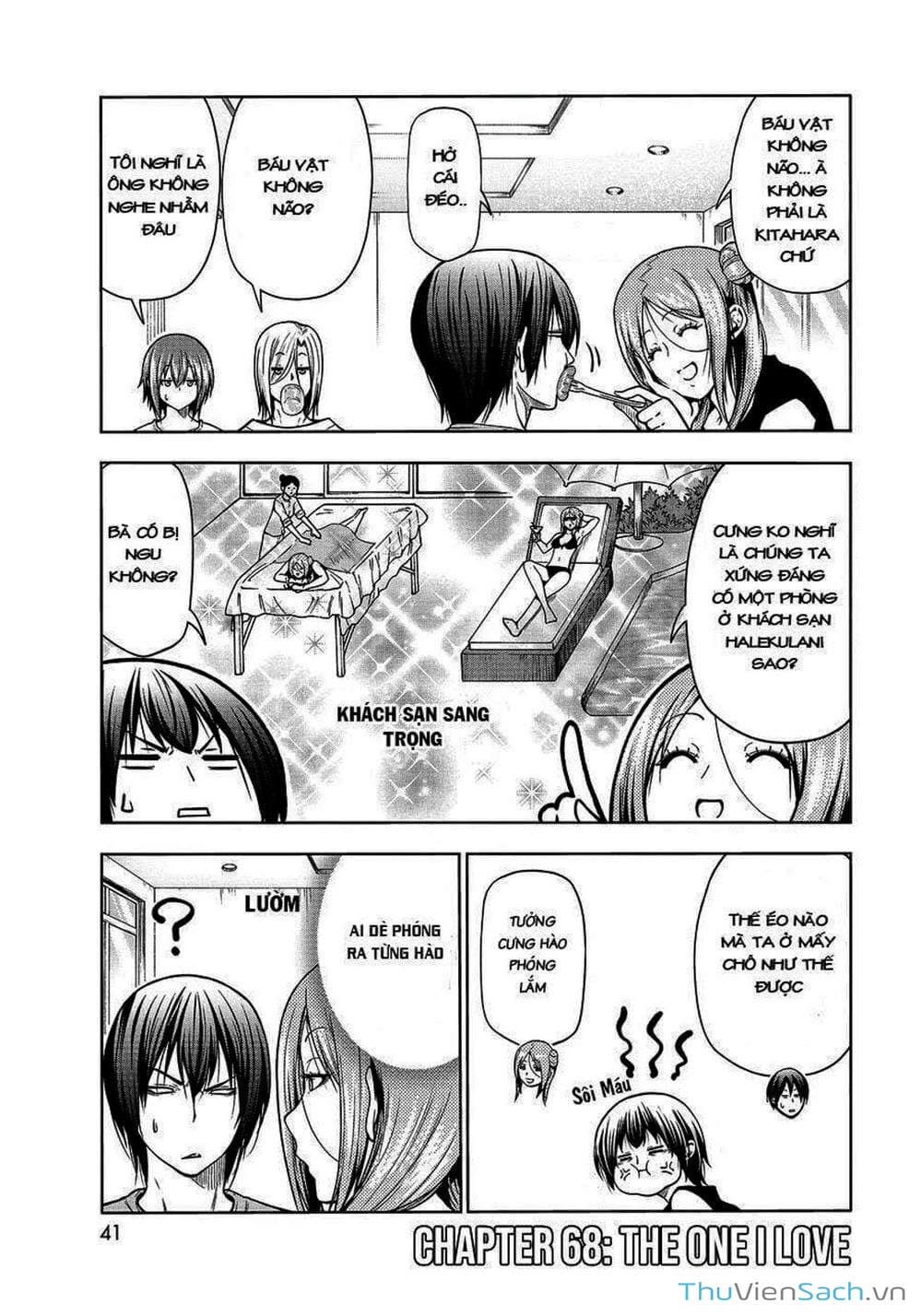 Truyện Tranh Cô Gái Thích Lặn - Grand Blue trang 3