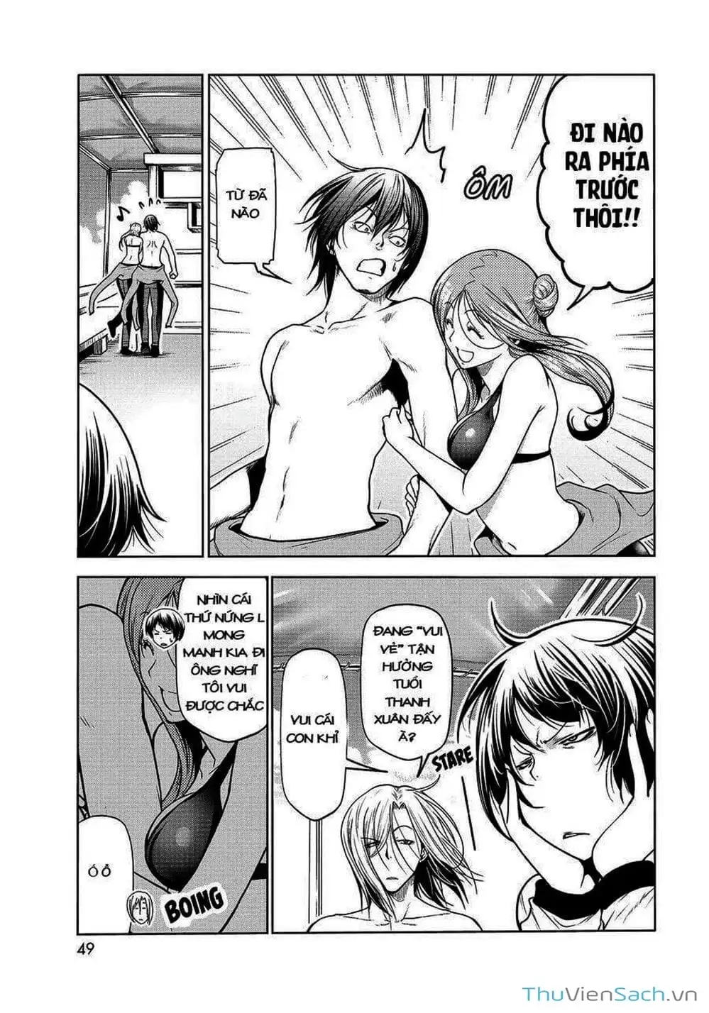 Truyện Tranh Cô Gái Thích Lặn - Grand Blue trang 3