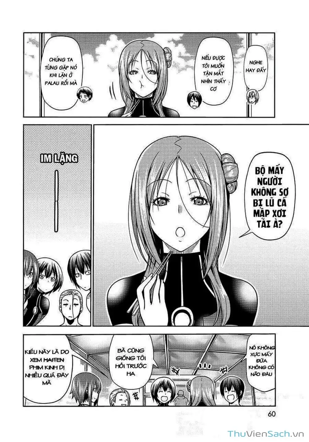 Truyện Tranh Cô Gái Thích Lặn - Grand Blue trang 3