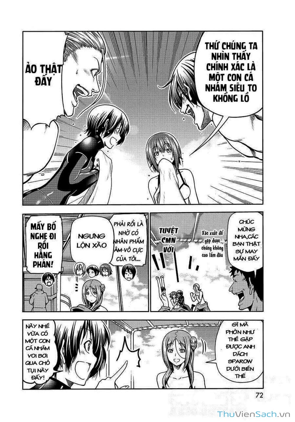 Truyện Tranh Cô Gái Thích Lặn - Grand Blue trang 3