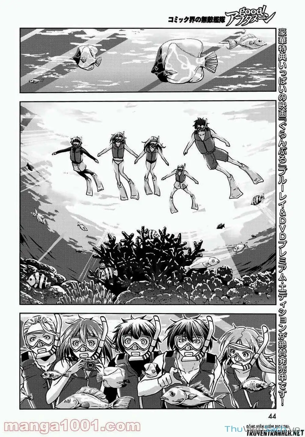 Truyện Tranh Cô Gái Thích Lặn - Grand Blue trang 3