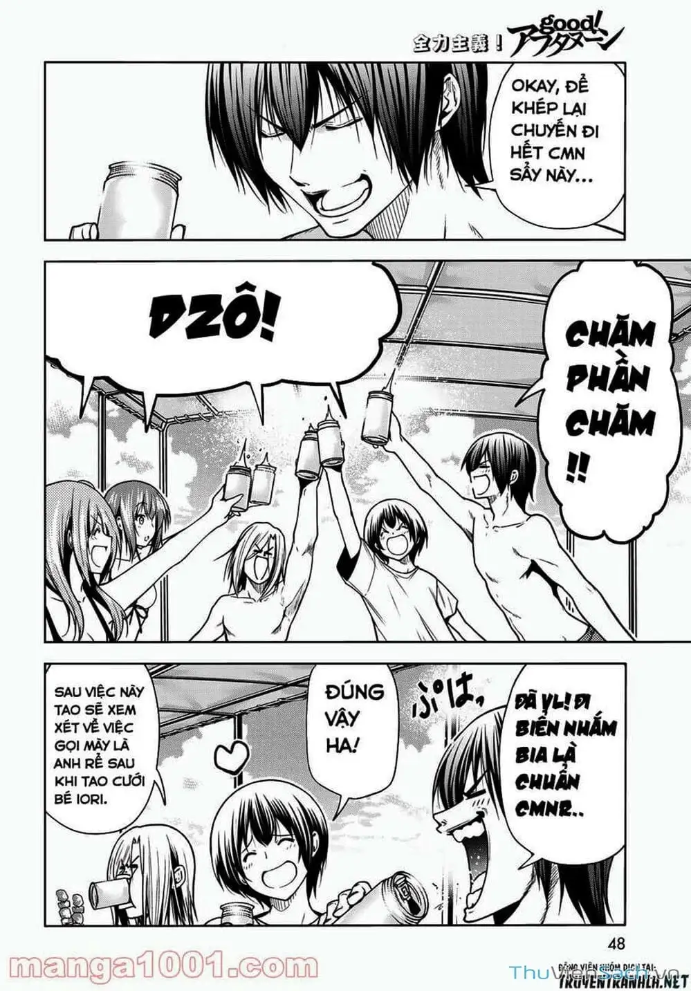 Truyện Tranh Cô Gái Thích Lặn - Grand Blue trang 3