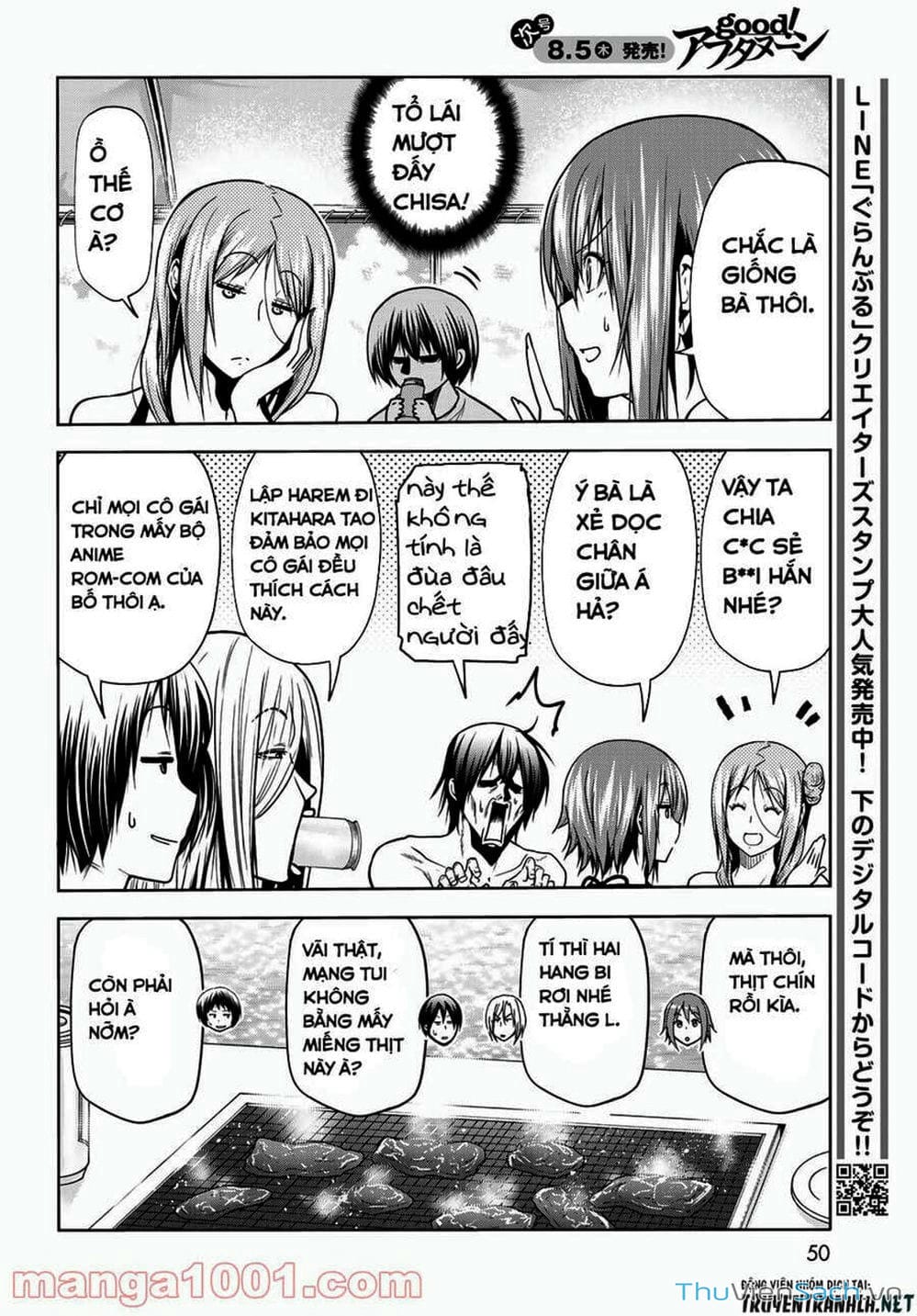 Truyện Tranh Cô Gái Thích Lặn - Grand Blue trang 3