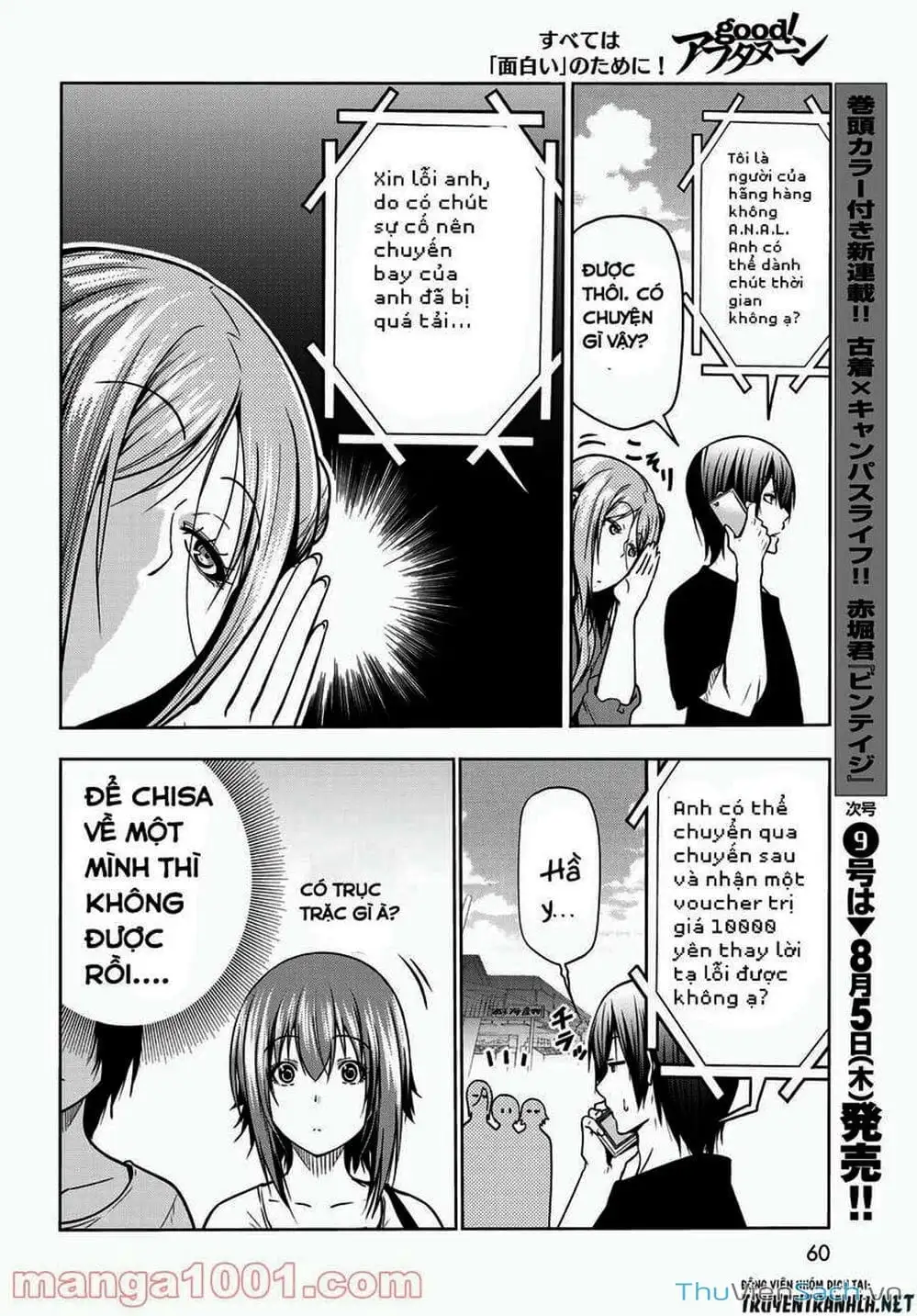 Truyện Tranh Cô Gái Thích Lặn - Grand Blue trang 3