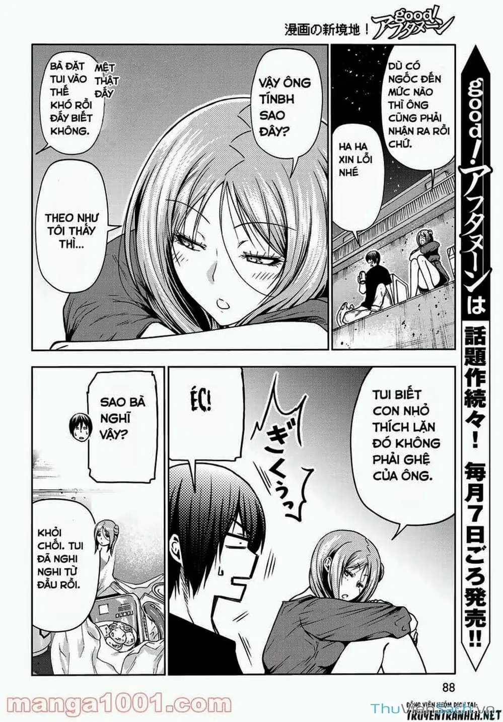 Truyện Tranh Cô Gái Thích Lặn - Grand Blue trang 3