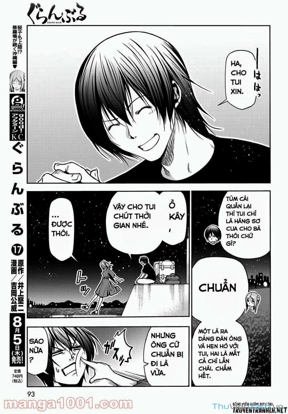 Truyện Tranh Cô Gái Thích Lặn - Grand Blue trang 3