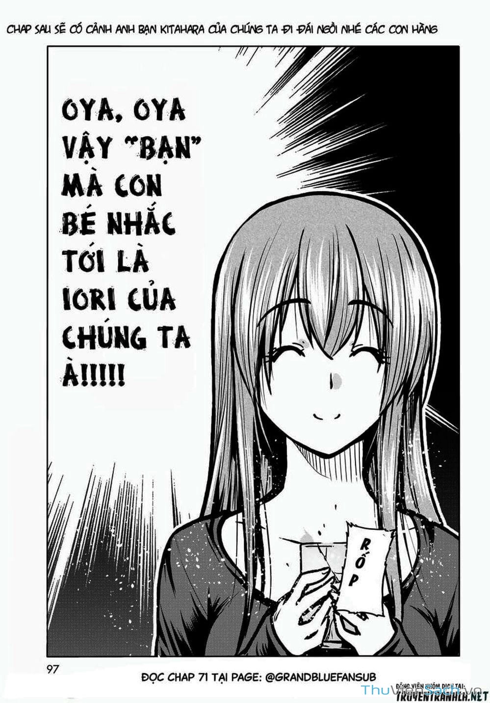 Truyện Tranh Cô Gái Thích Lặn - Grand Blue trang 3