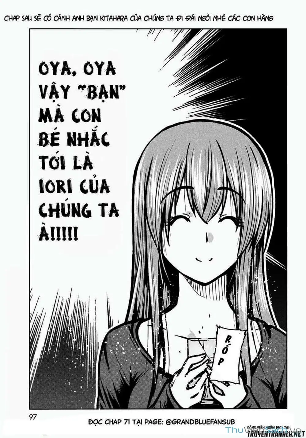 Truyện Tranh Cô Gái Thích Lặn - Grand Blue trang 3