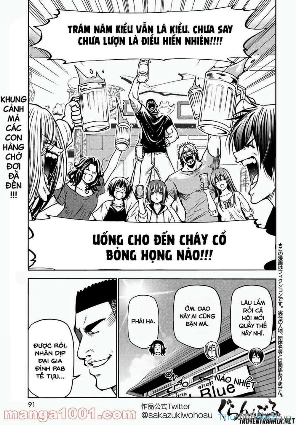 Truyện Tranh Cô Gái Thích Lặn - Grand Blue trang 3