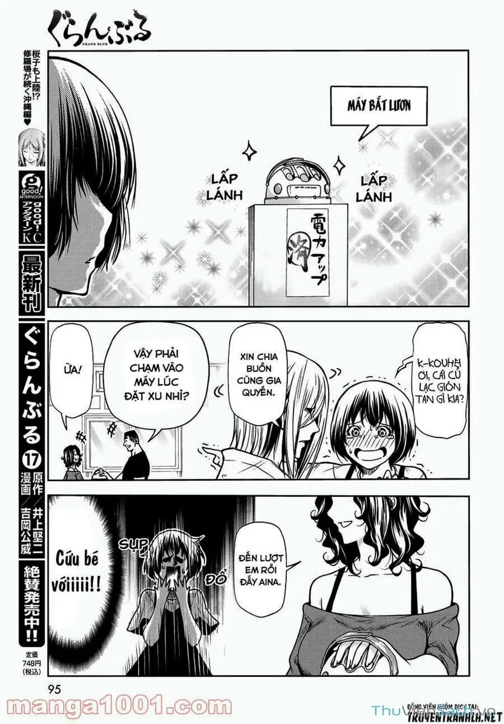 Truyện Tranh Cô Gái Thích Lặn - Grand Blue trang 3