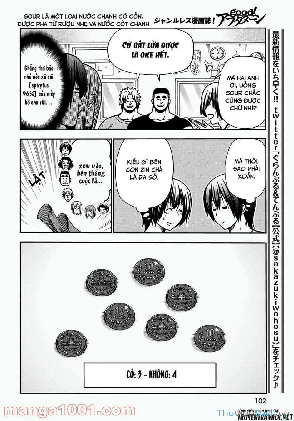 Truyện Tranh Cô Gái Thích Lặn - Grand Blue trang 3