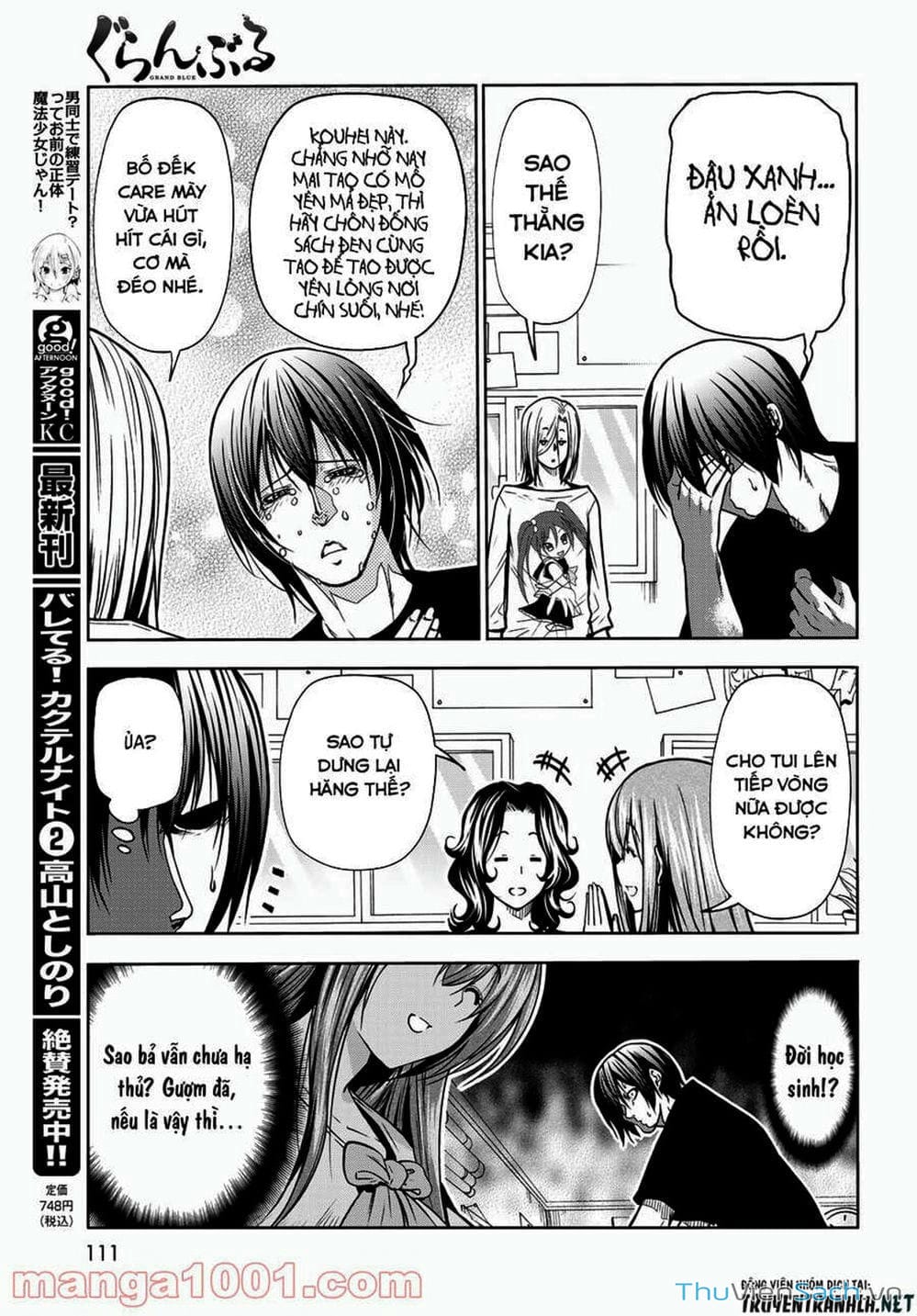 Truyện Tranh Cô Gái Thích Lặn - Grand Blue trang 3