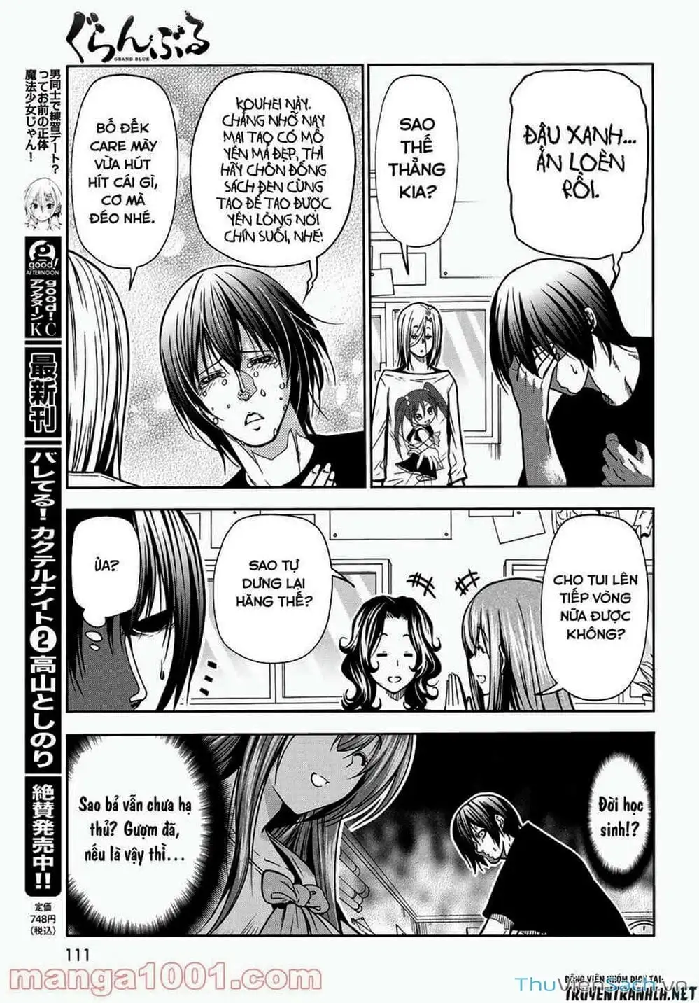 Truyện Tranh Cô Gái Thích Lặn - Grand Blue trang 3