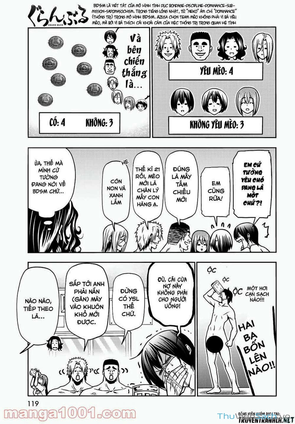 Truyện Tranh Cô Gái Thích Lặn - Grand Blue trang 3