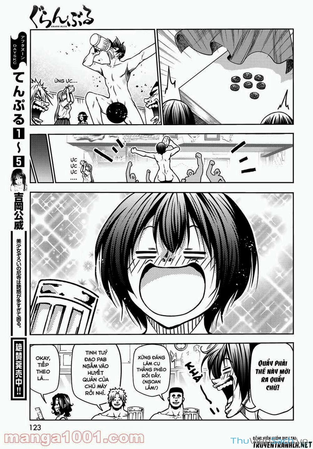 Truyện Tranh Cô Gái Thích Lặn - Grand Blue trang 3