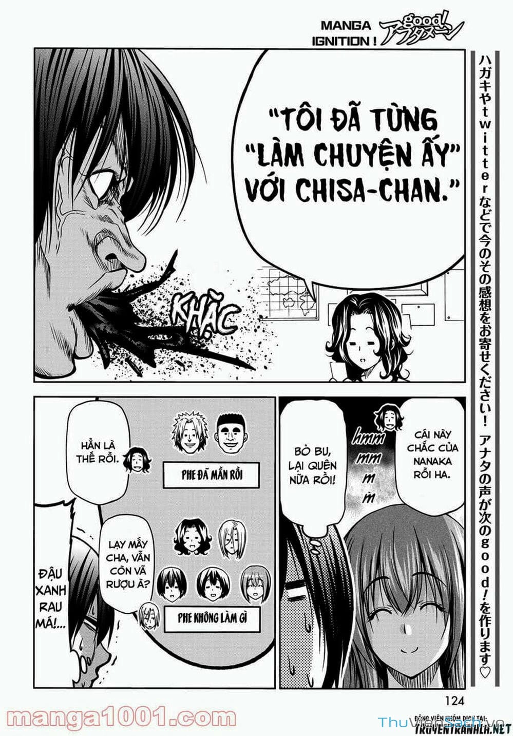 Truyện Tranh Cô Gái Thích Lặn - Grand Blue trang 3