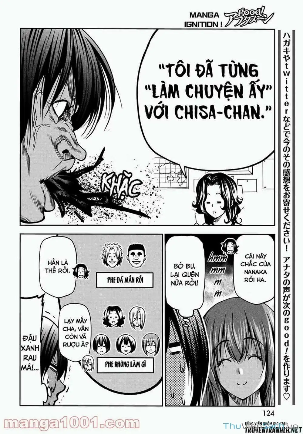 Truyện Tranh Cô Gái Thích Lặn - Grand Blue trang 3