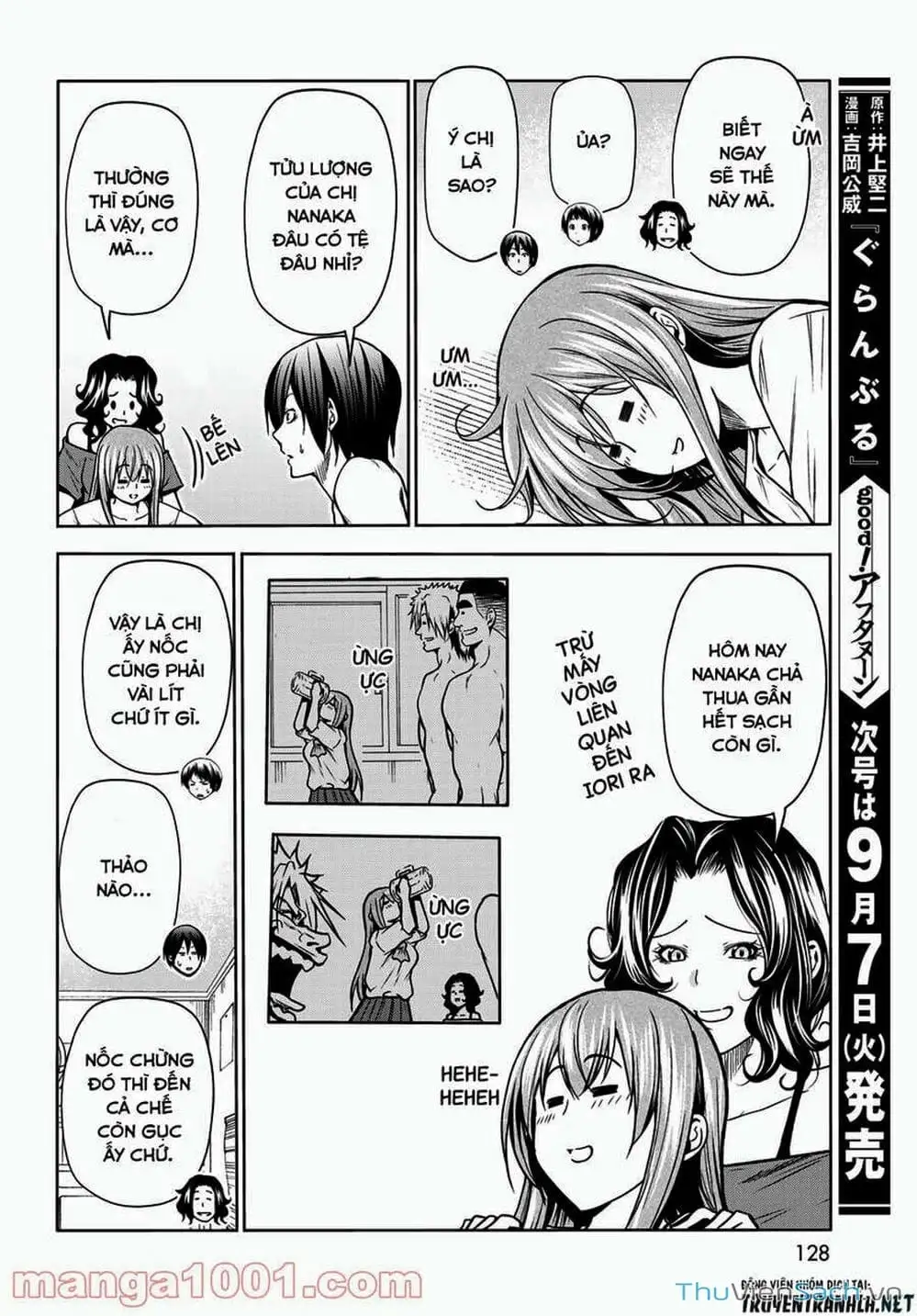 Truyện Tranh Cô Gái Thích Lặn - Grand Blue trang 3