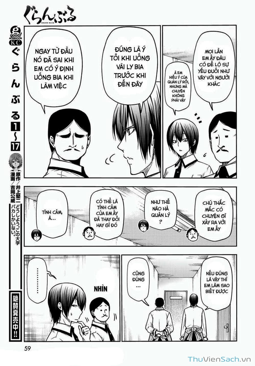 Truyện Tranh Cô Gái Thích Lặn - Grand Blue trang 3