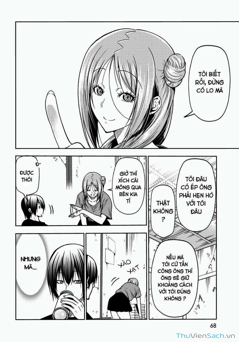 Truyện Tranh Cô Gái Thích Lặn - Grand Blue trang 3