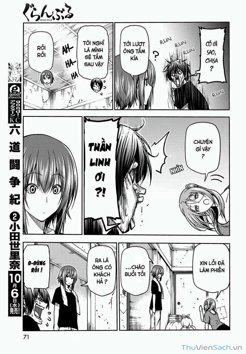 Truyện Tranh Cô Gái Thích Lặn - Grand Blue trang 3