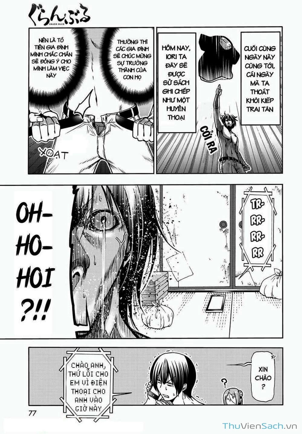 Truyện Tranh Cô Gái Thích Lặn - Grand Blue trang 3