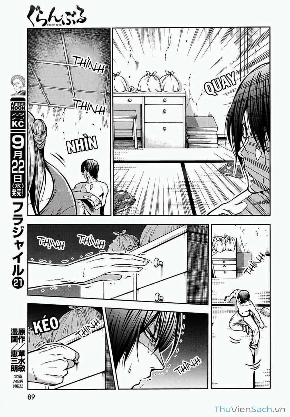 Truyện Tranh Cô Gái Thích Lặn - Grand Blue trang 3