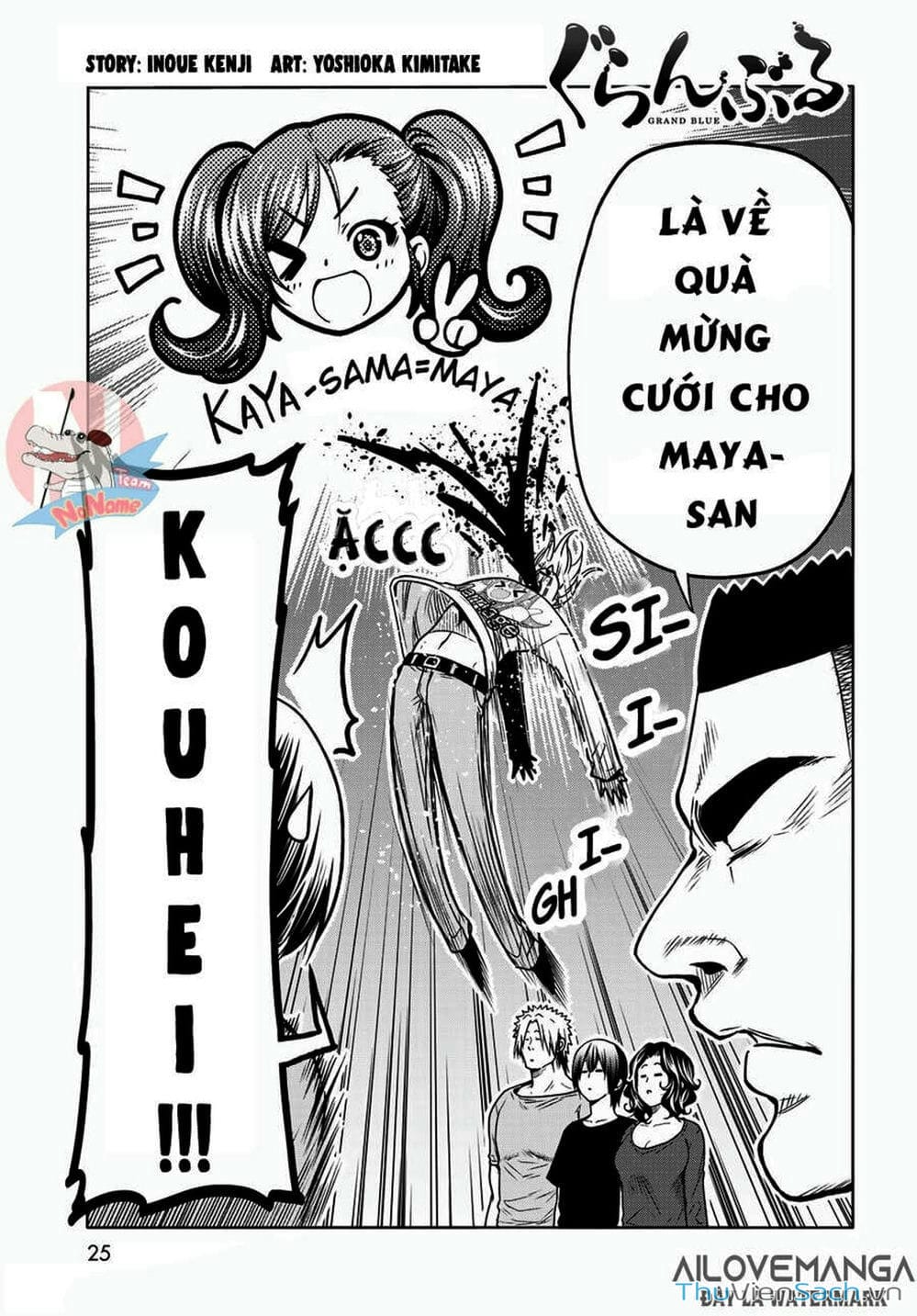 Truyện Tranh Cô Gái Thích Lặn - Grand Blue trang 3