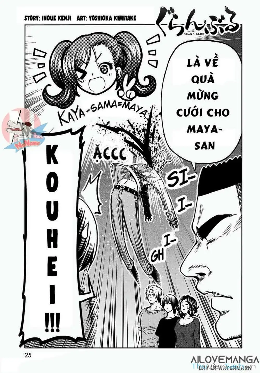 Truyện Tranh Cô Gái Thích Lặn - Grand Blue trang 3