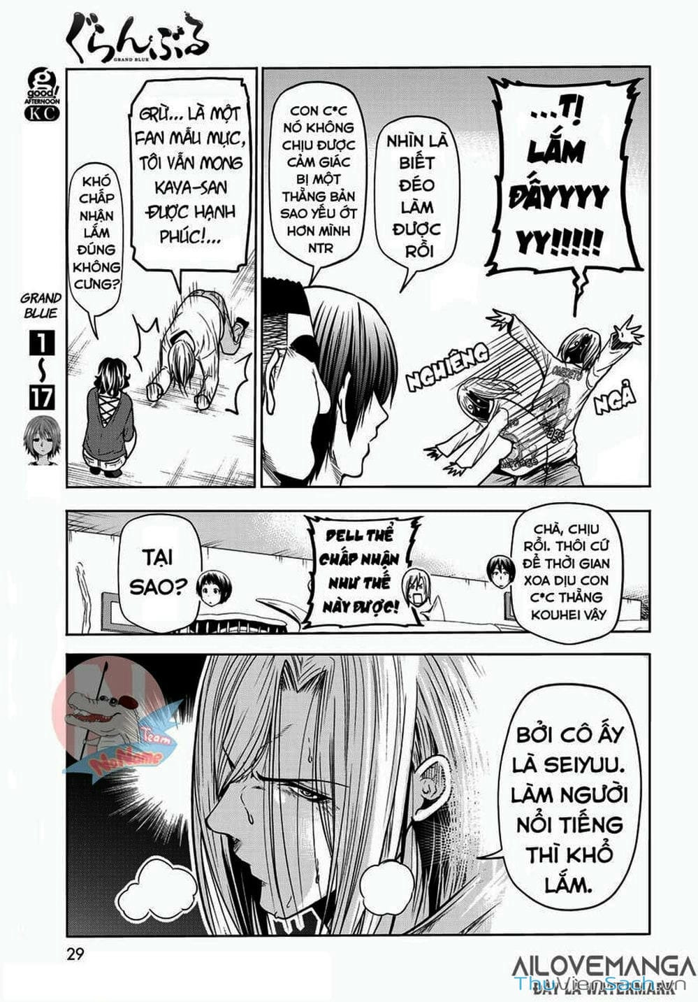 Truyện Tranh Cô Gái Thích Lặn - Grand Blue trang 3