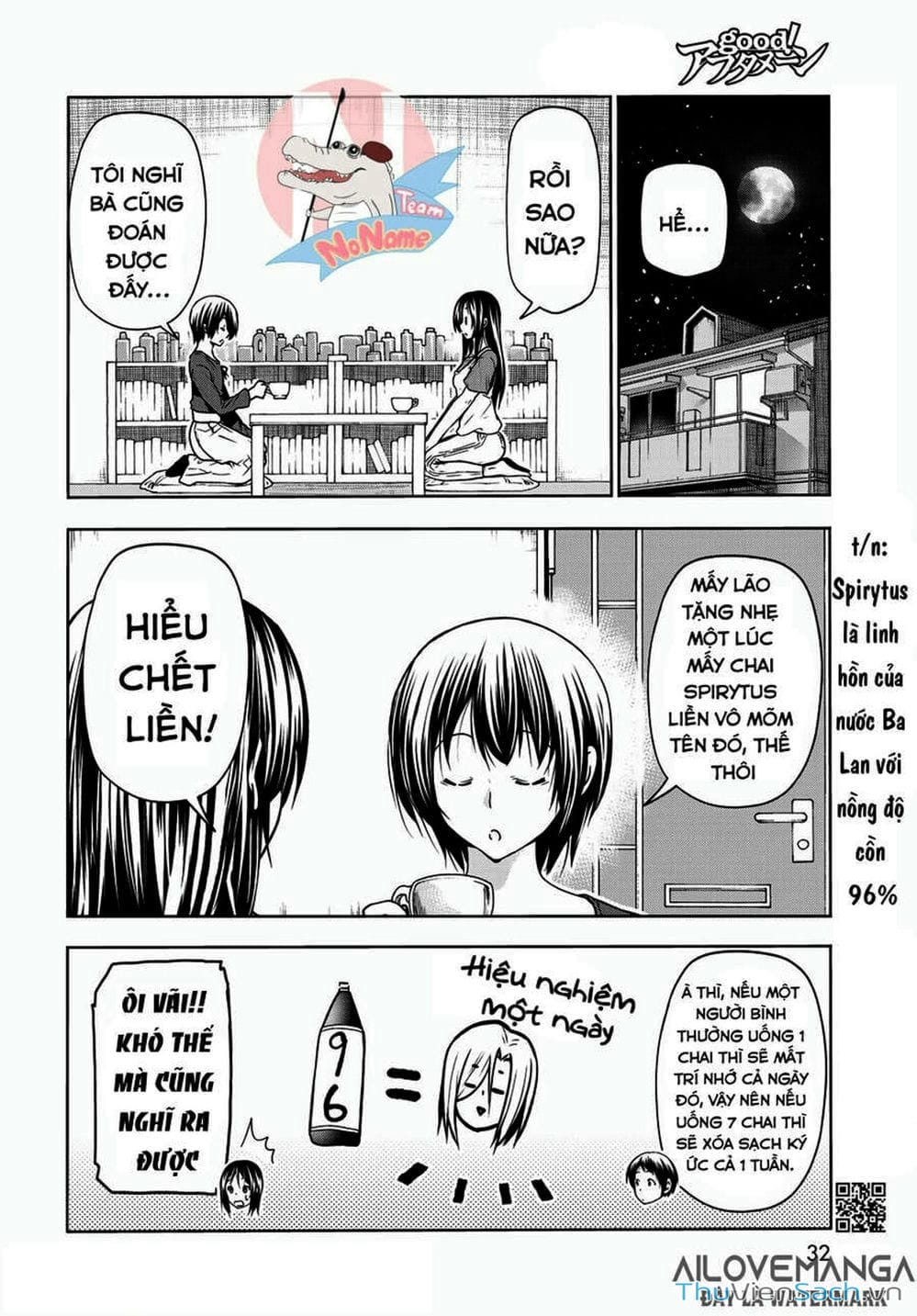 Truyện Tranh Cô Gái Thích Lặn - Grand Blue trang 3