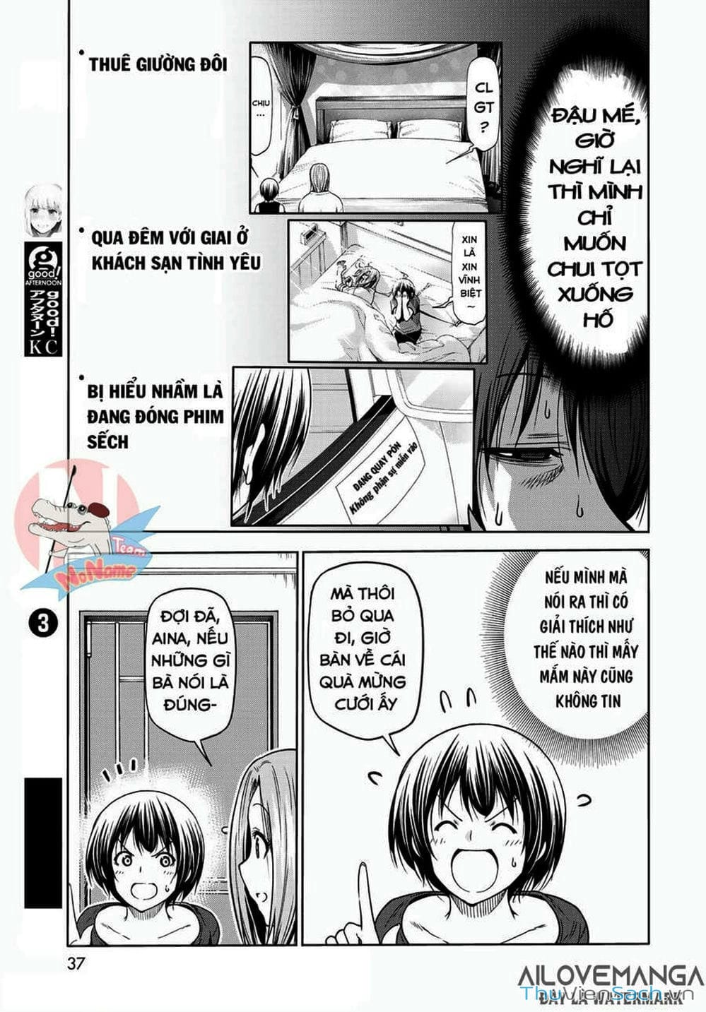 Truyện Tranh Cô Gái Thích Lặn - Grand Blue trang 3