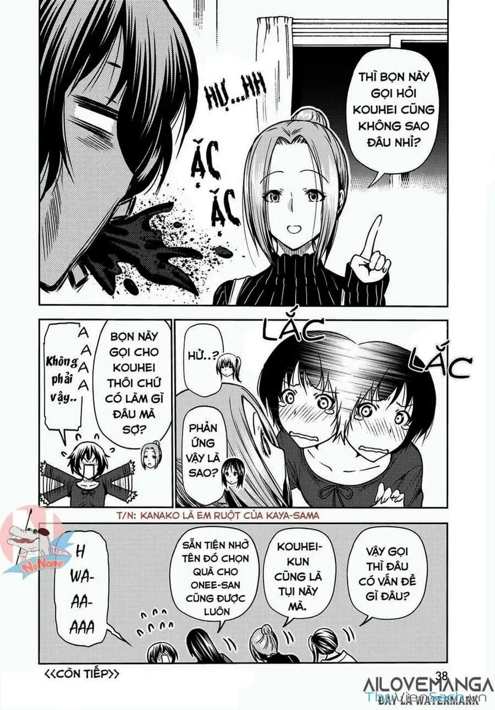 Truyện Tranh Cô Gái Thích Lặn - Grand Blue trang 3