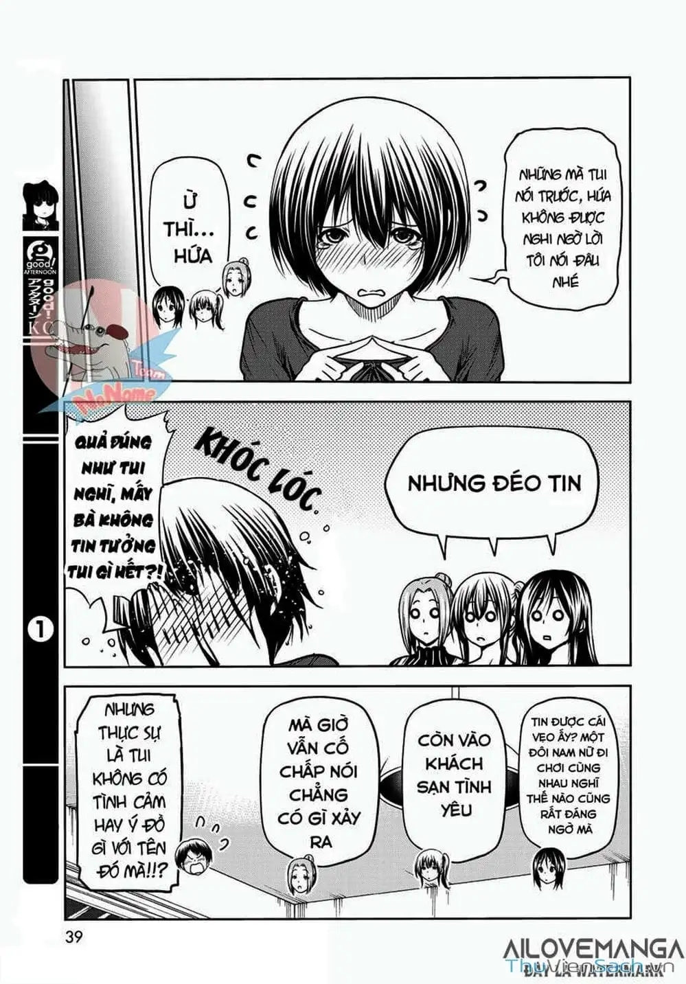 Truyện Tranh Cô Gái Thích Lặn - Grand Blue trang 3