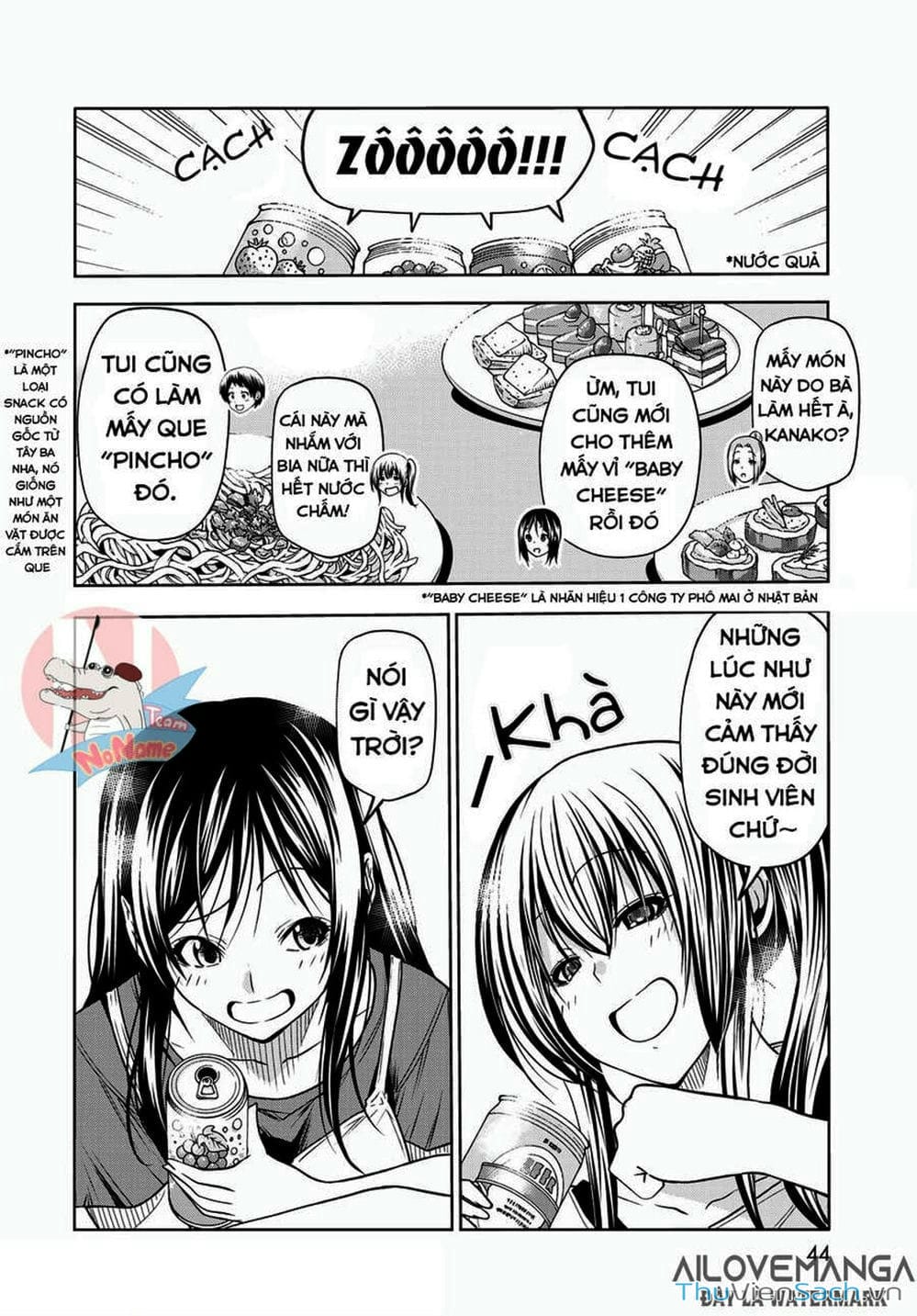 Truyện Tranh Cô Gái Thích Lặn - Grand Blue trang 3