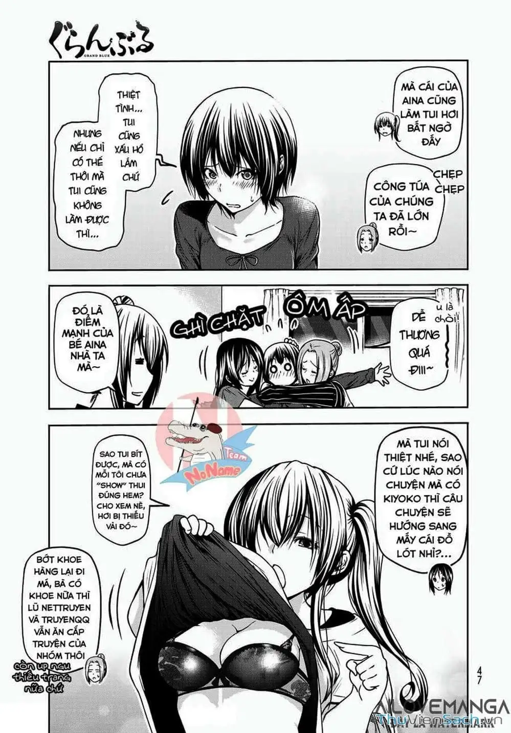 Truyện Tranh Cô Gái Thích Lặn - Grand Blue trang 3