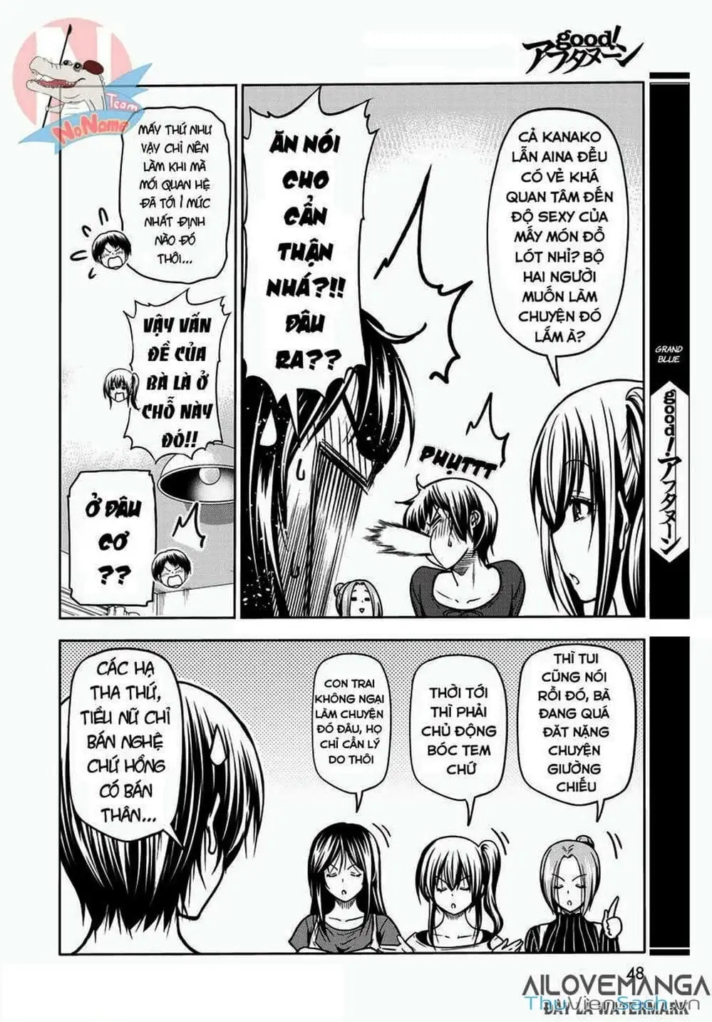 Truyện Tranh Cô Gái Thích Lặn - Grand Blue trang 3