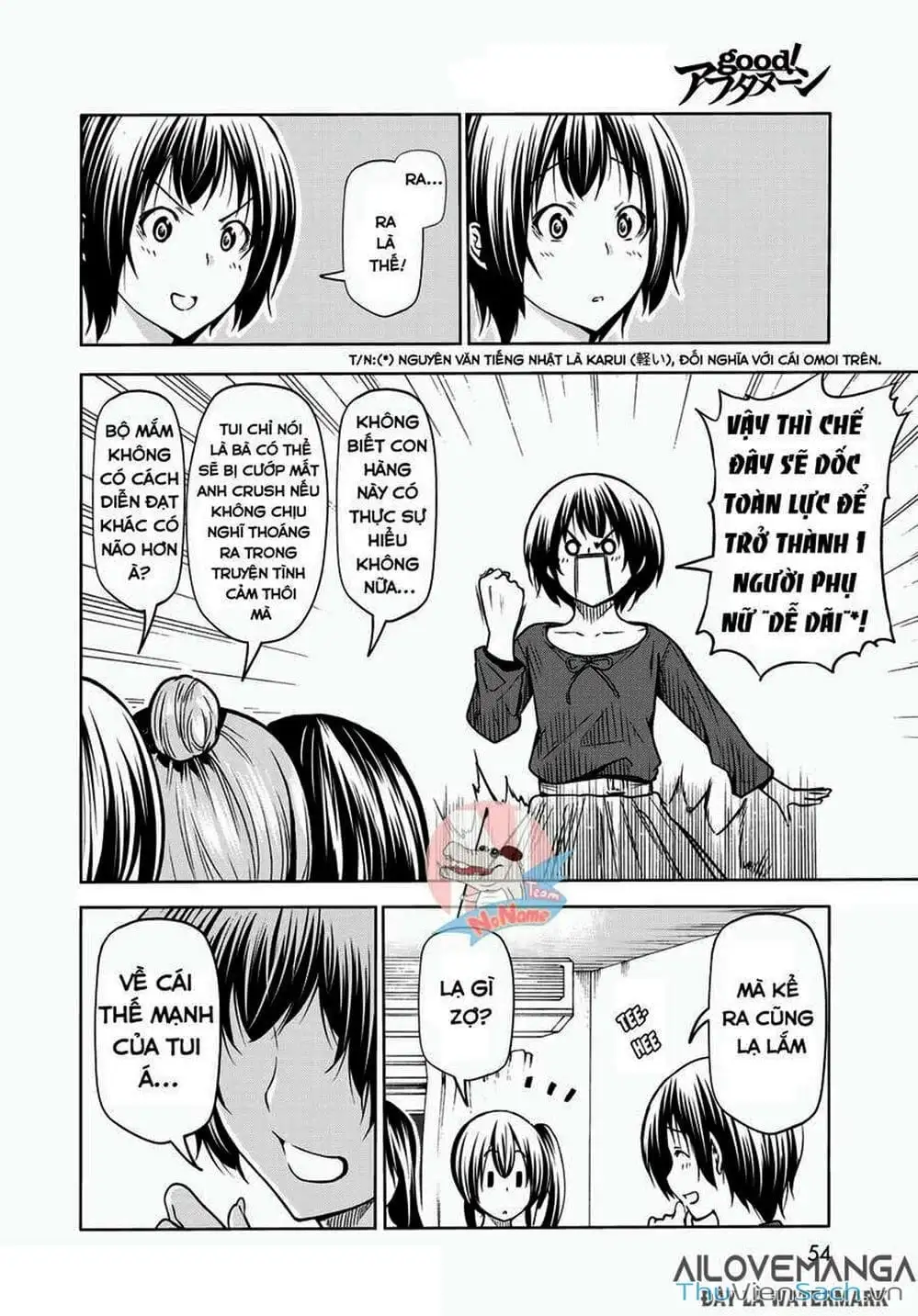 Truyện Tranh Cô Gái Thích Lặn - Grand Blue trang 3