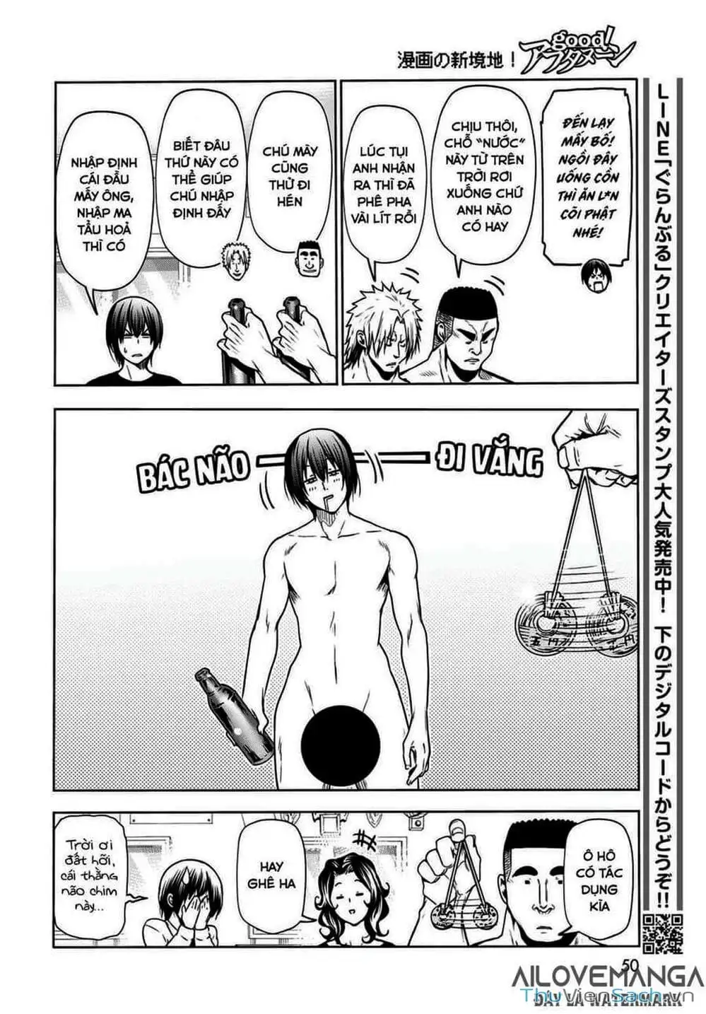 Truyện Tranh Cô Gái Thích Lặn - Grand Blue trang 3