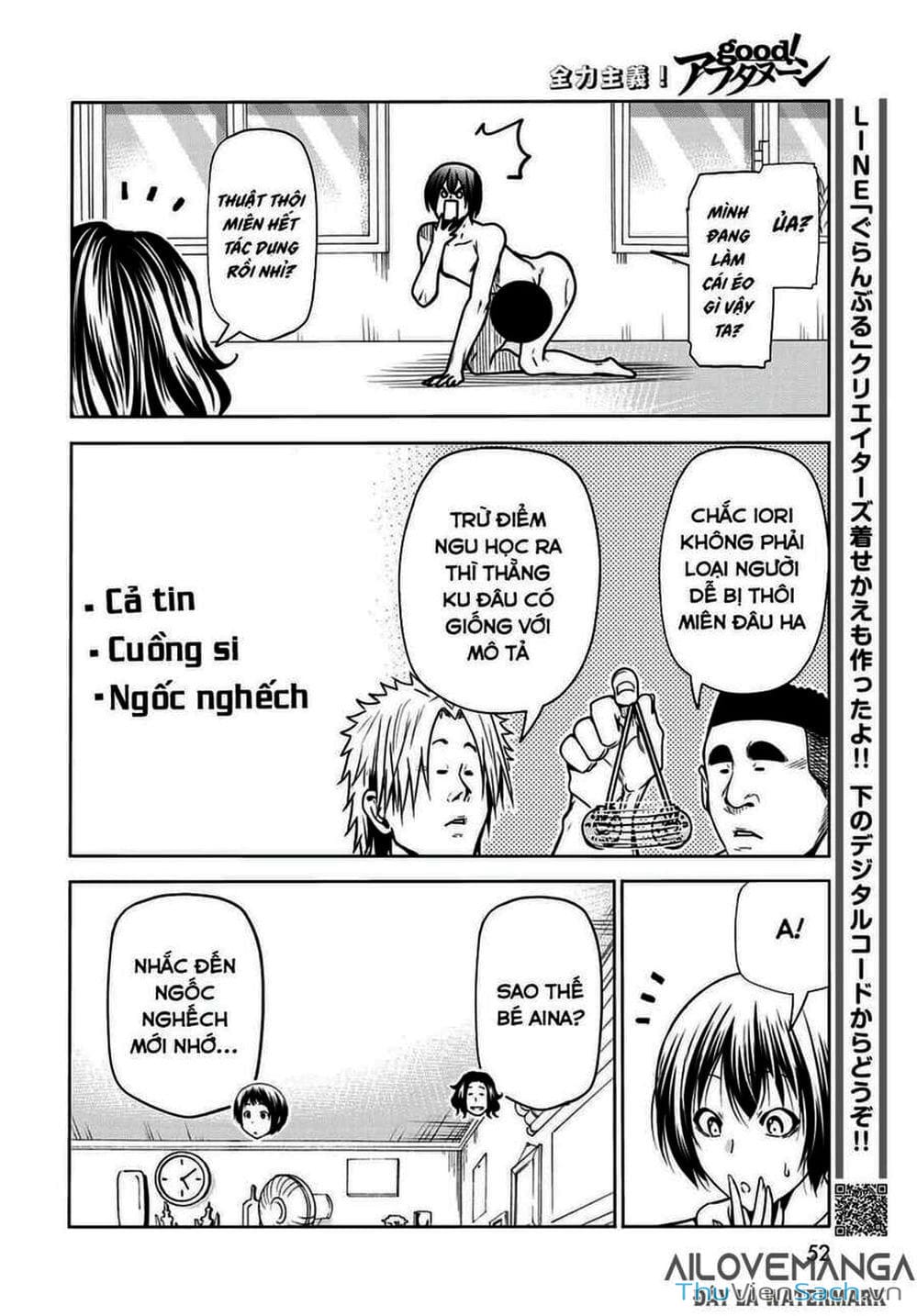 Truyện Tranh Cô Gái Thích Lặn - Grand Blue trang 3