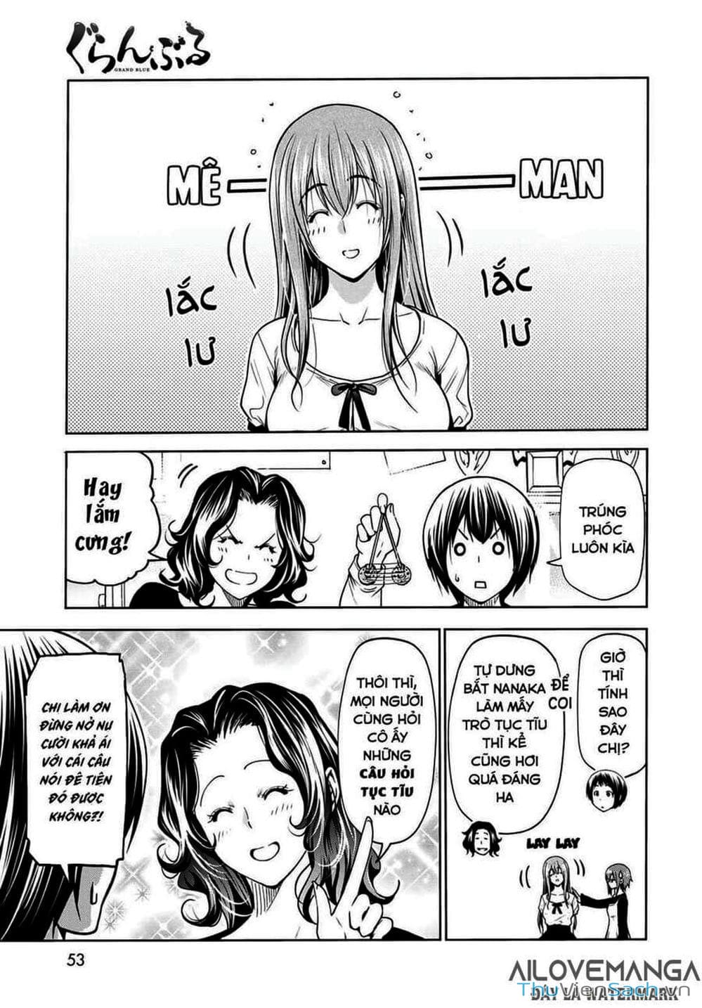 Truyện Tranh Cô Gái Thích Lặn - Grand Blue trang 3