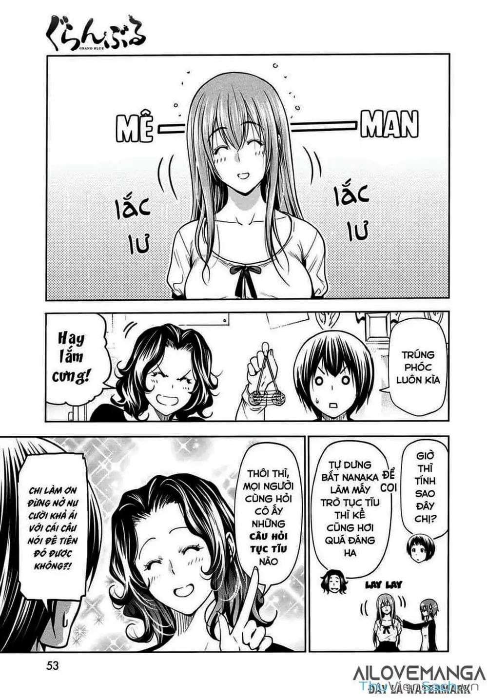 Truyện Tranh Cô Gái Thích Lặn - Grand Blue trang 3