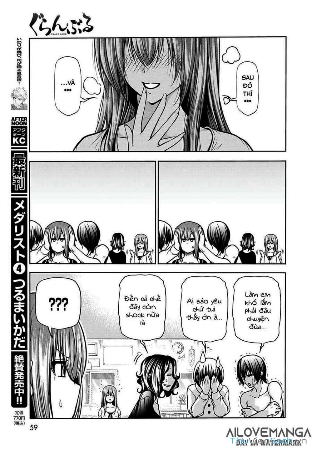 Truyện Tranh Cô Gái Thích Lặn - Grand Blue trang 3