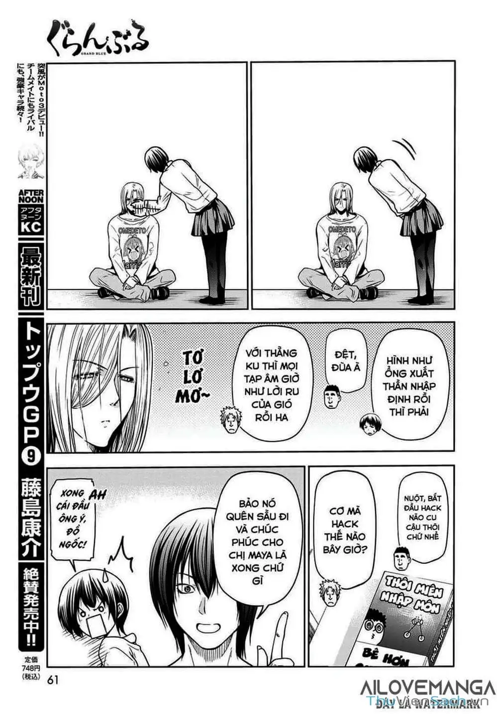 Truyện Tranh Cô Gái Thích Lặn - Grand Blue trang 3