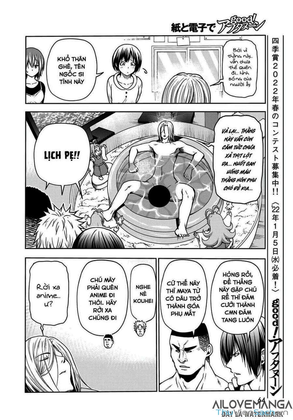 Truyện Tranh Cô Gái Thích Lặn - Grand Blue trang 3